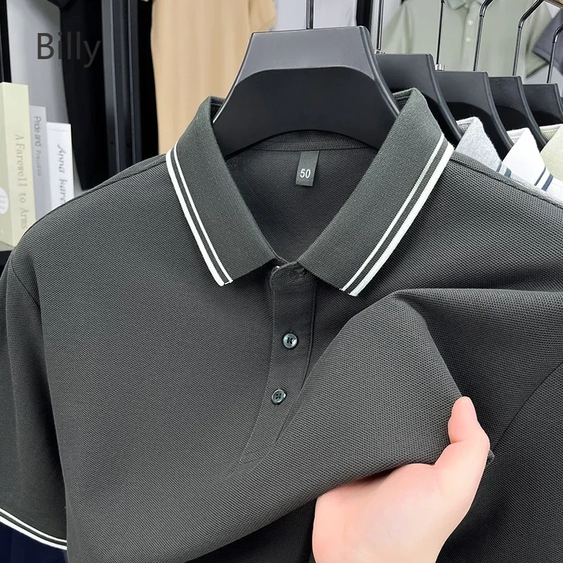 Summer Mens Designer Clothes Short Sleeve Polo Shirts Men's Shirts Men's Cotton T-shirt Mens Clothing New in Sweatshirts