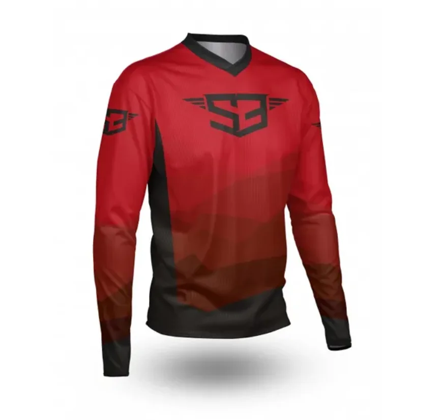 

2024 MOTO maillot long sleeve enduro vintage motocross jersey bmx cycling mtb jersey mx dh off road downhill racing bike jersey