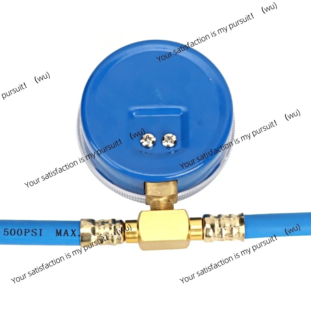 R134A Recharge Measuring Hose Can Tap Gauge Refrigerant Charging Pipe