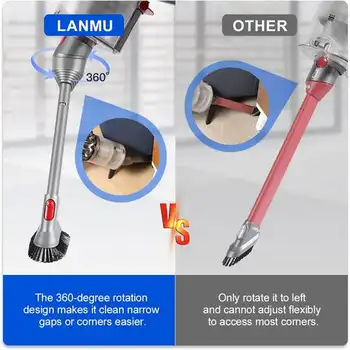 Pro vysavač Dyson V7 V8 V10 V11 V15 Anti Entangleme Direct Drive čisticí hlava, motorová čisticí hlava kartáč turbínový nástroj 8 nejlepší prodej Dyson Cyclone V10 Motorhead - №4