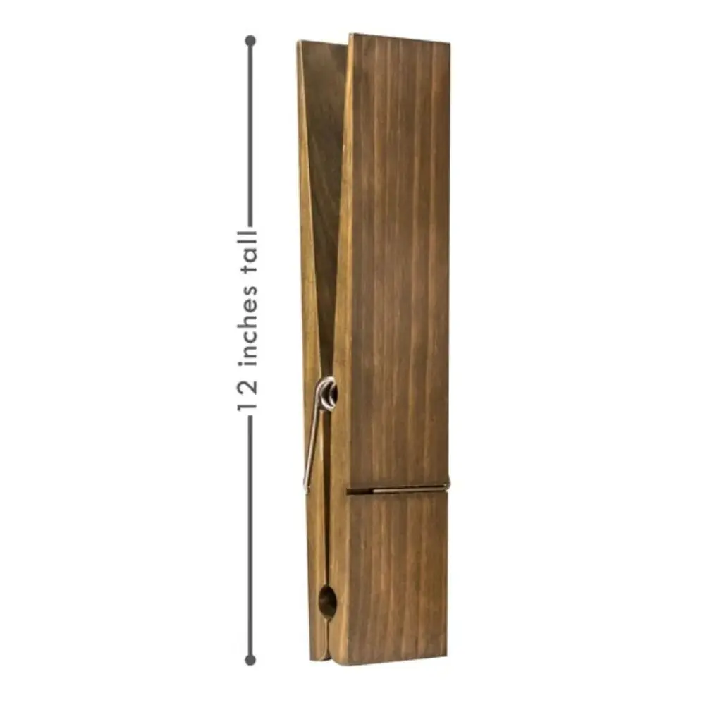 New Wooden Giant Towel Clip Bathroom Towel Holder Accessories Giant Clothespin Large Clothespin Towel Rack Funny 30CM/12IN