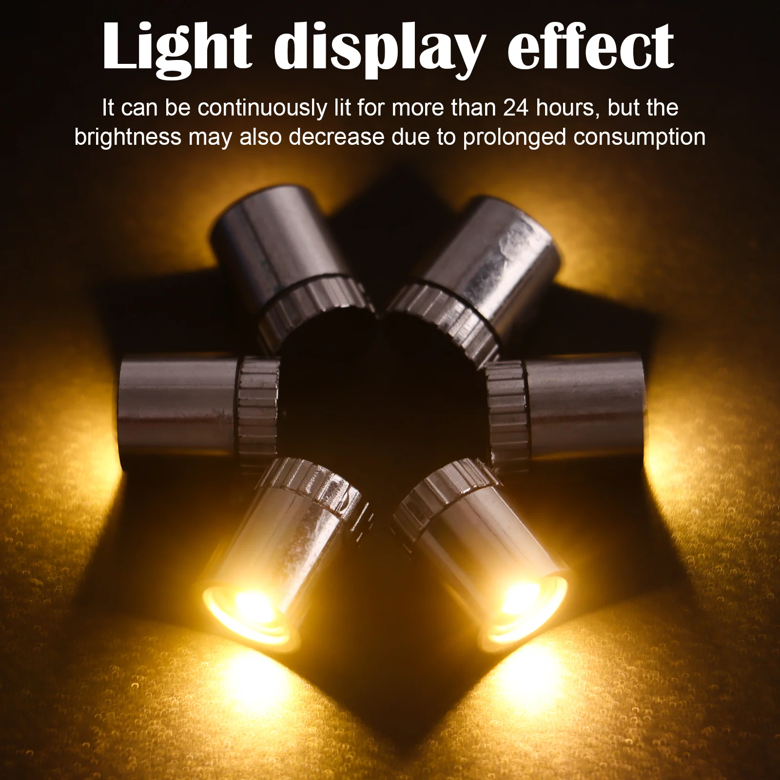 Mini LED Rotating Pen Light, Crystal Base, cabeça plana, lâmpadas pequenas luminosas coloridas