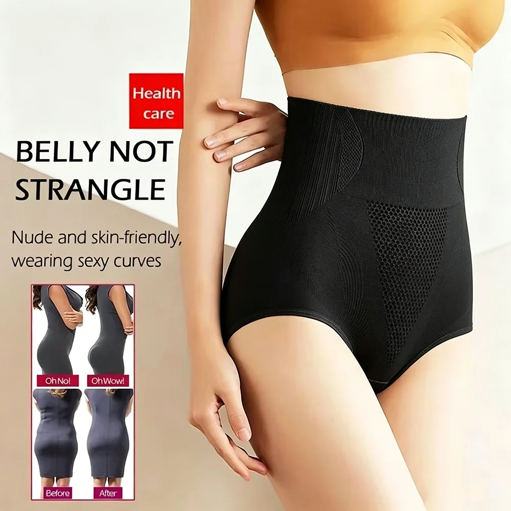 1 Stück Damen High-Waist Shaping-Höschen Atmungsaktiver Bodyshaper Schlankheits-Bauchunterwäsche Po-Lifter Kontroll-Höschen Shaperwear