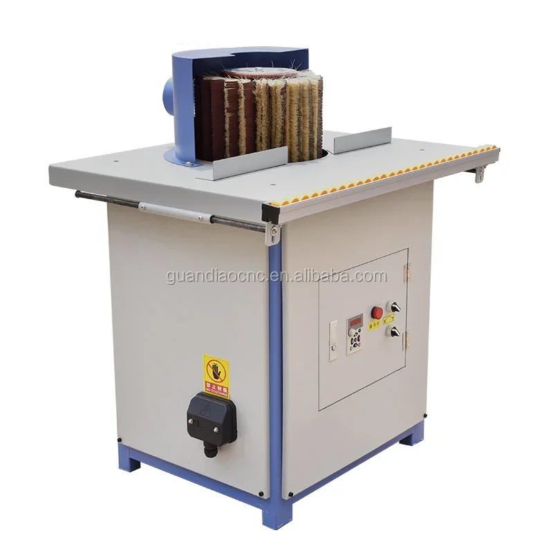 semi/full automatic manual Wood edge  brush sanding machine wood drum sander