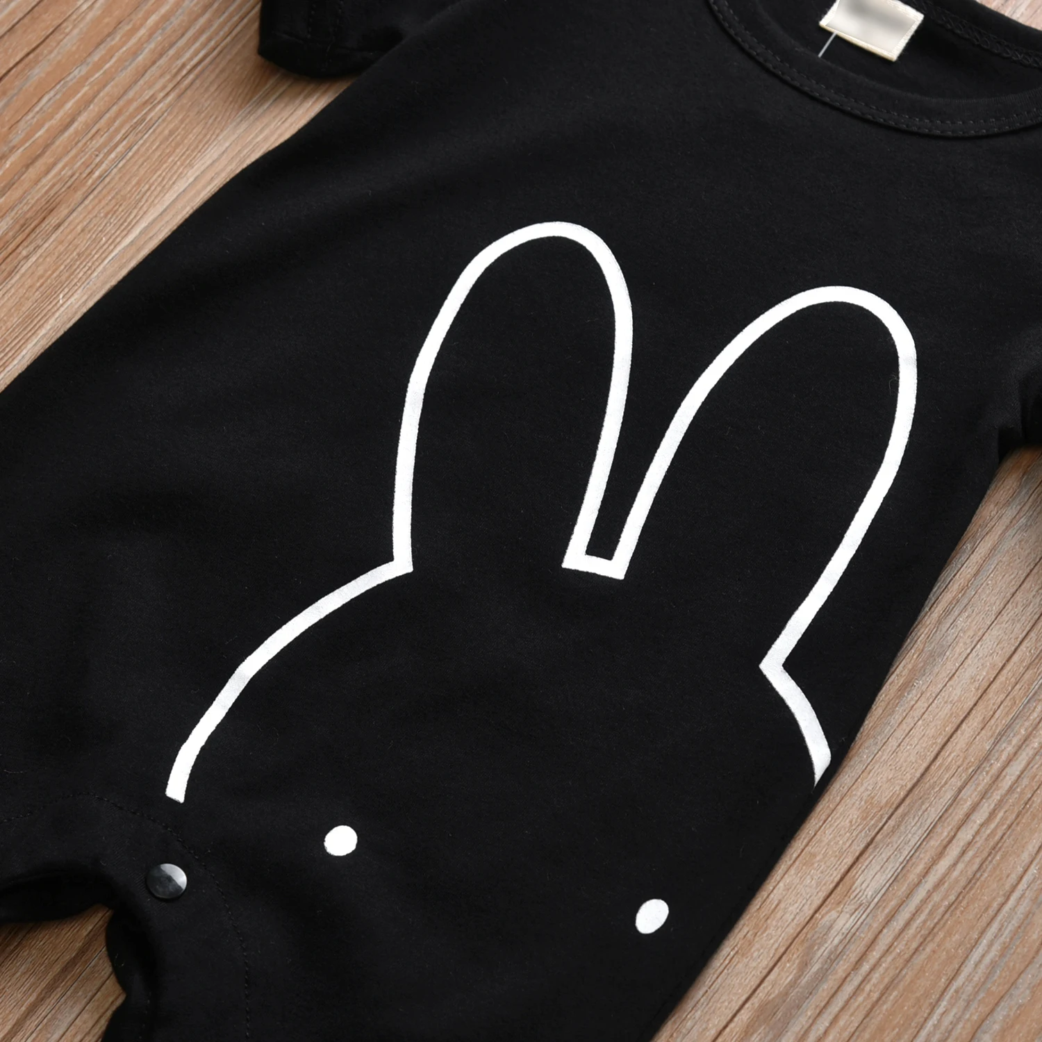 2023 Summer Newborn Baby Boys Girls Romper Clothes Short Sleeve Cute Rabbit Printed Infant Jumpsuit Toddler Onesie 0-18 Months