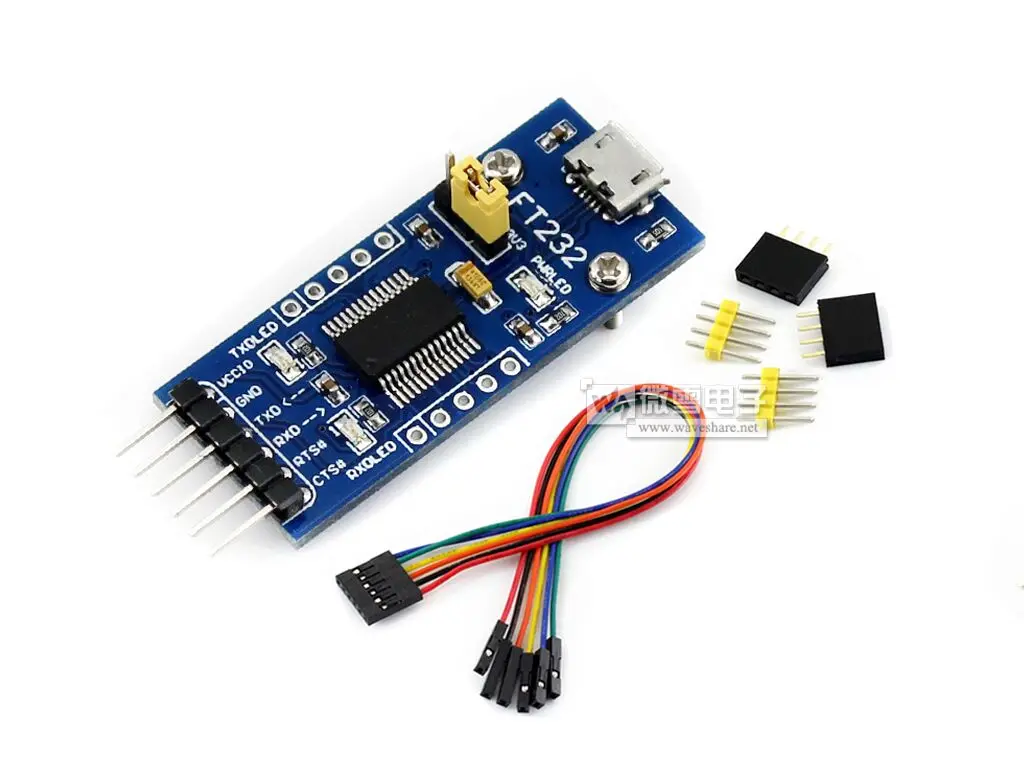 

Original ft232rl Module usb Turn ttl Serial port uart Module Micro Interface 3.3v-5v Power supply