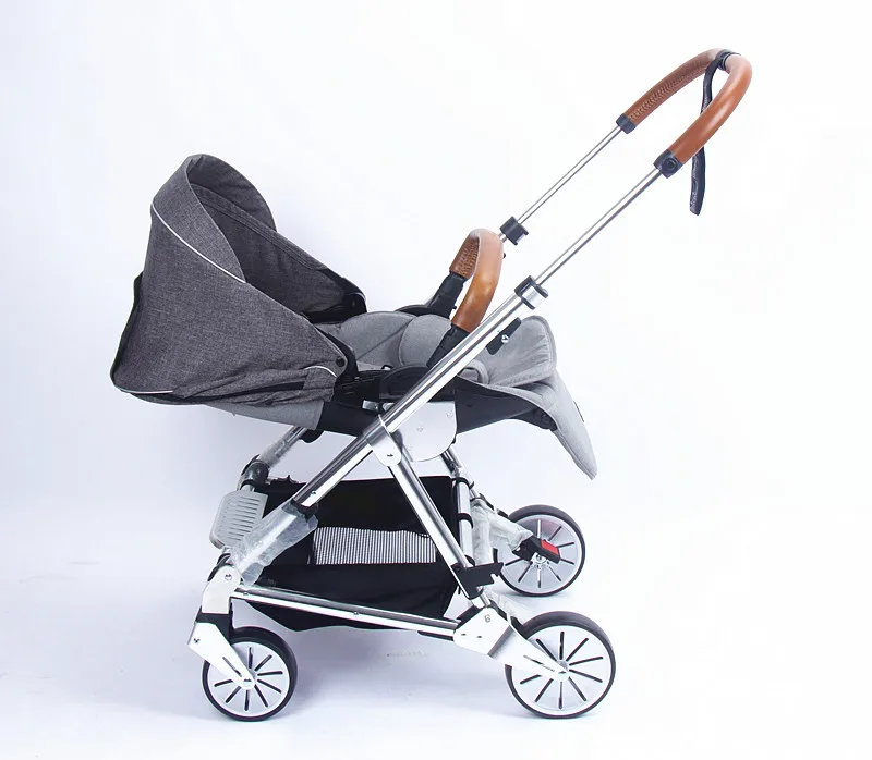 Good Quality China Wholesale Baby Pram Cart Trolley with Reversible Cotton Seat