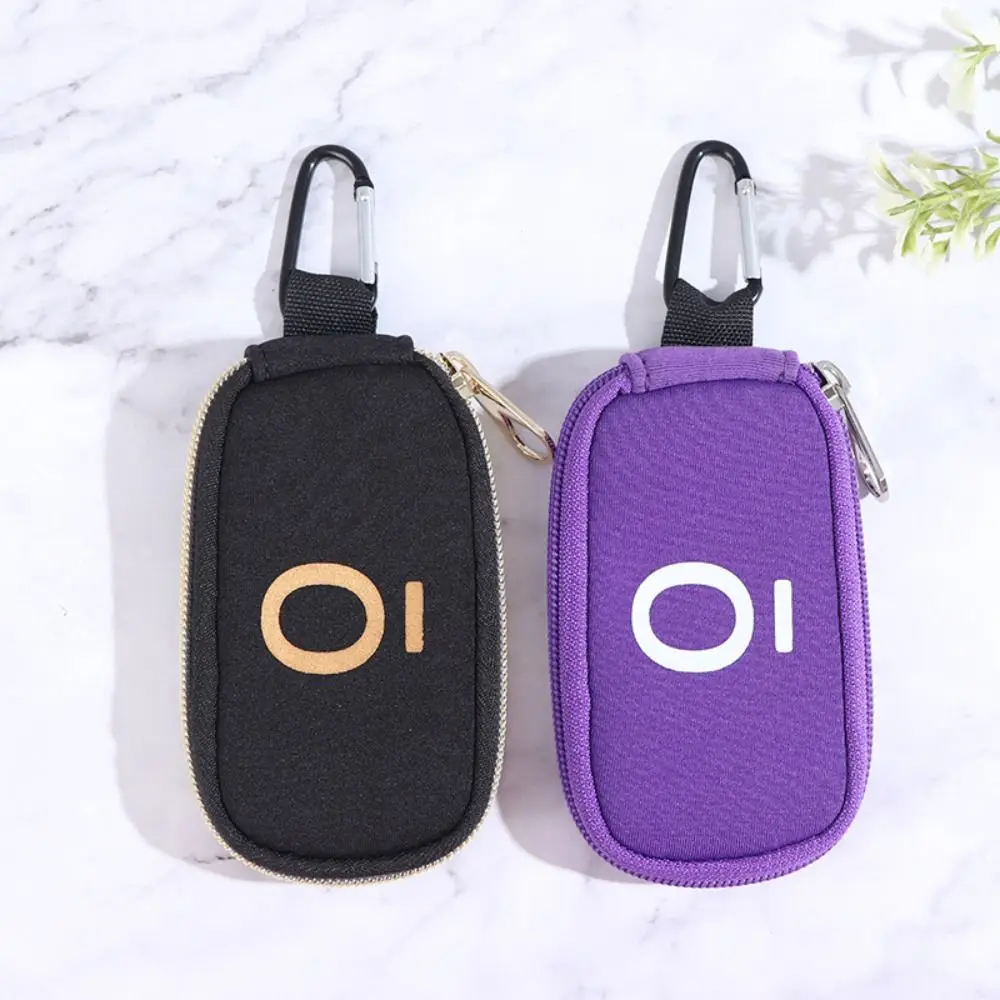 

10Slots Essential Oil Storage Bag 1-3ML Shockproof Essential Oil Bottle Holder Portable with Hanging Buckle