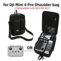 Crossbody Bag for DJI MINI 4 PRO Shoulder Bag Drone Storage Backpack for DJI Mini 4 PRO RC2/RC-N2 Universal Handbag Accessories