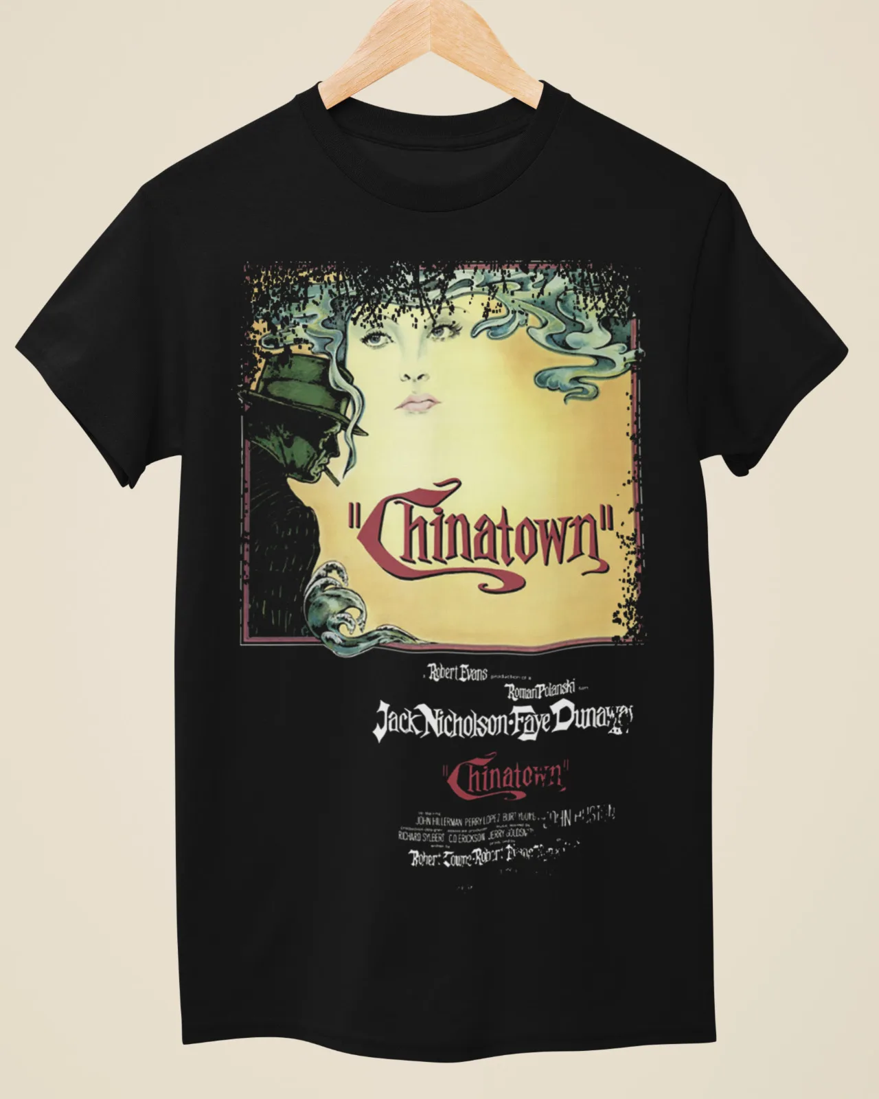 

Chinatown - Movie Poster Inspired Unisex Black T-Shirt