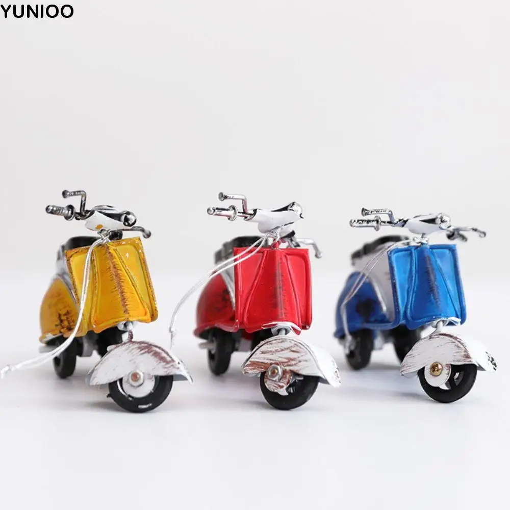 

Mini Iron Motorcycle Model Simulation Home Decor Small Motorcycle Statue Traffic Toys Retro Style Vehicle Motorcycle Model