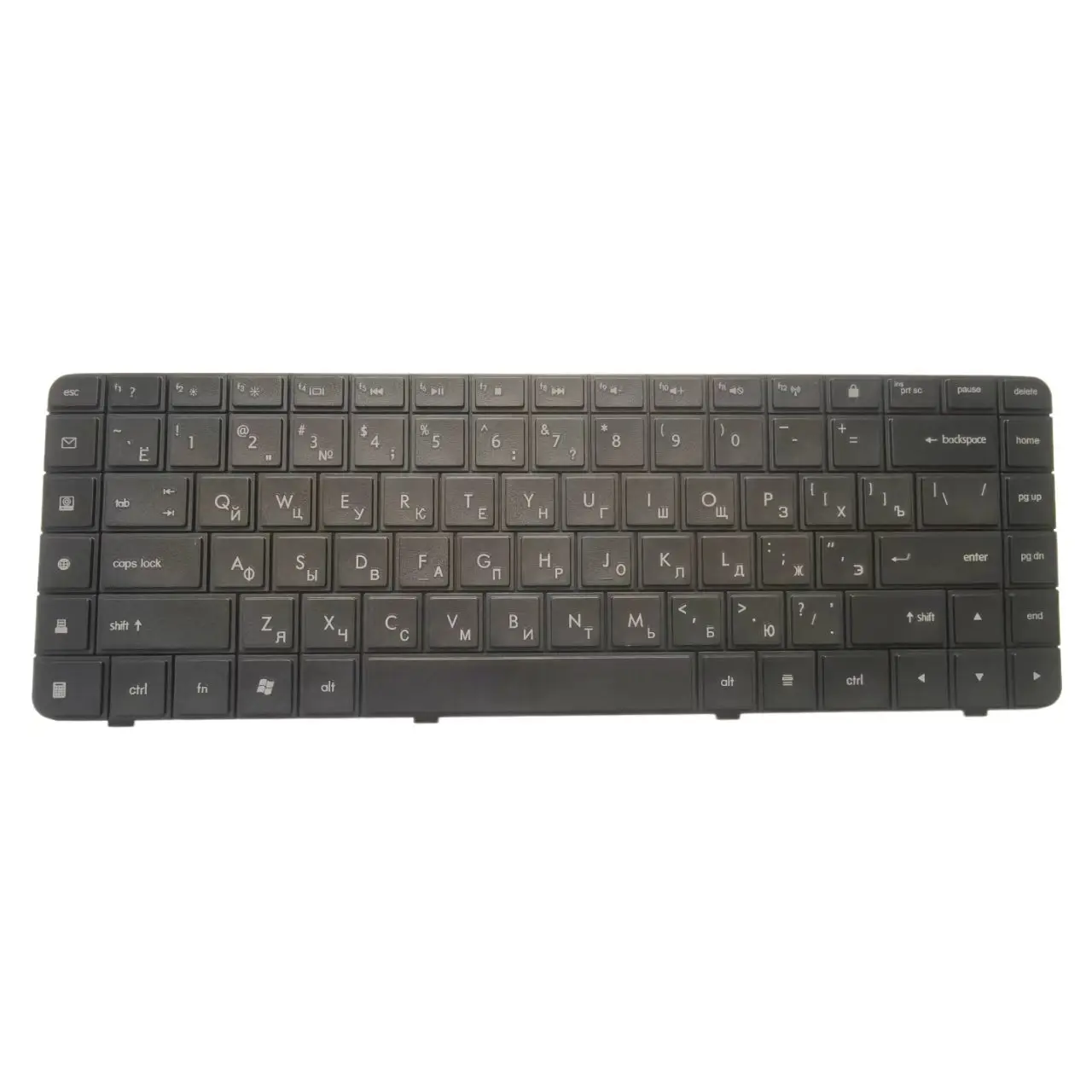 RU Layout Laptop Keyboard Replacement For HP Compaq CQ42 G42 CQ42-151TX CQ42-223AX, No Backlight Black Notebook Keyboard, 3 Mont