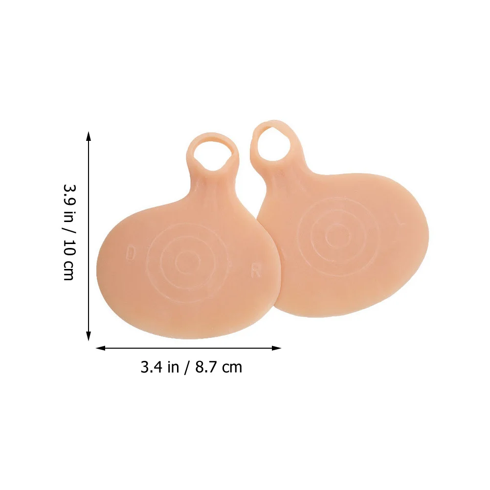 3 pares de almohadillas metatarsianas para los pies, cojines para el antepié, zapatos de tacón alto, soporte para aliviar el dolor, insertos de plantilla antideslizantes transpirables