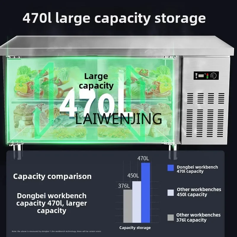 SGF Gekoelde Werkbank Keuken Vers Bevriezing Commerciële Koelkast
