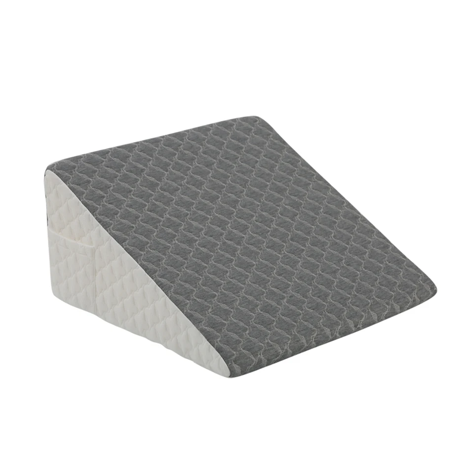 Bed Wedge Pillow for Sleeping Soft Triangle Pillow to Relieve Leg Pressure Triangular Leg Pillow Is Suitable for Sofas and Beds