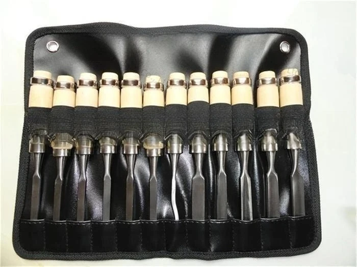 12-Piece wood carving chisel, hand tool carving