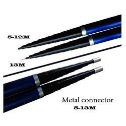 11m Antennas Mast For Communications Fiberglass Telescopic Tapered Pole