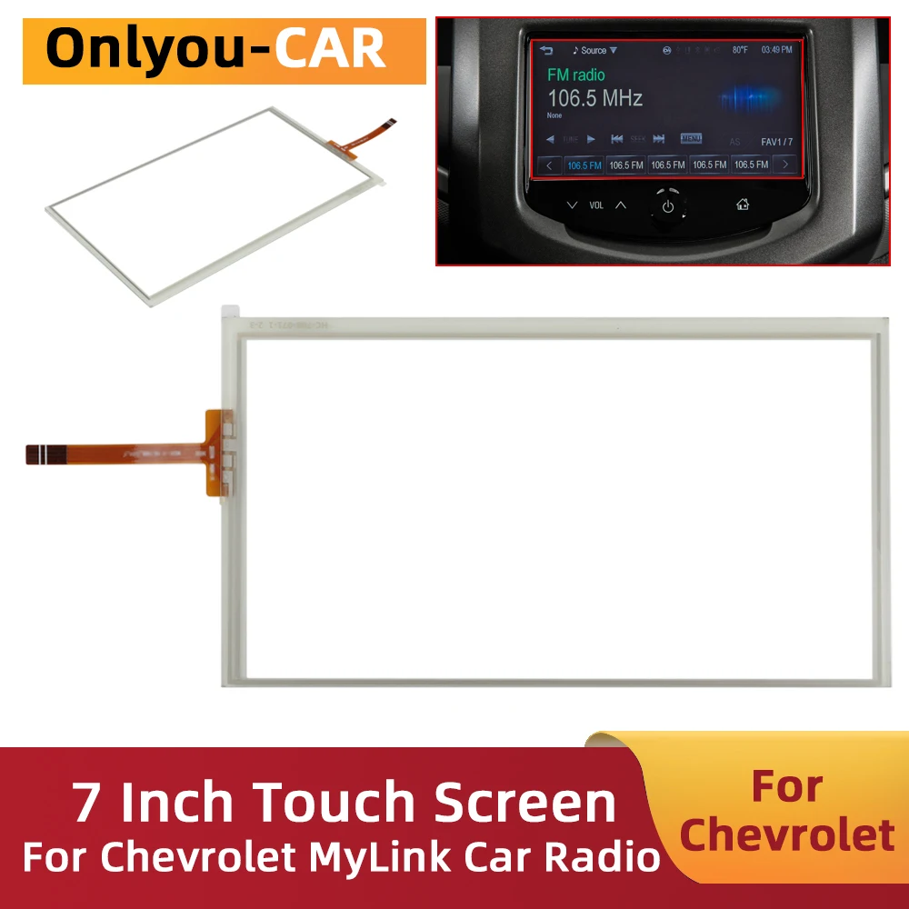 

7 inch LA070WV1-TD05 LA070WV1(TD)(05) Radio Touch Screen For Chevrolet LCD Display Spark Sonic for MYLINK Navigation Player
