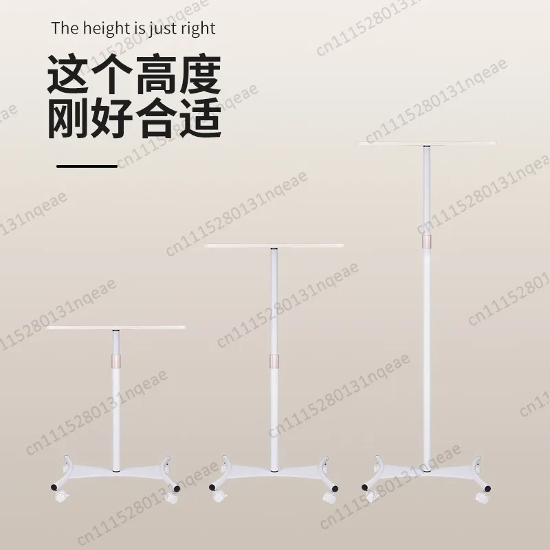 Adjust projector audio stand Floor standing lift table, laptop telescopic stand workbench