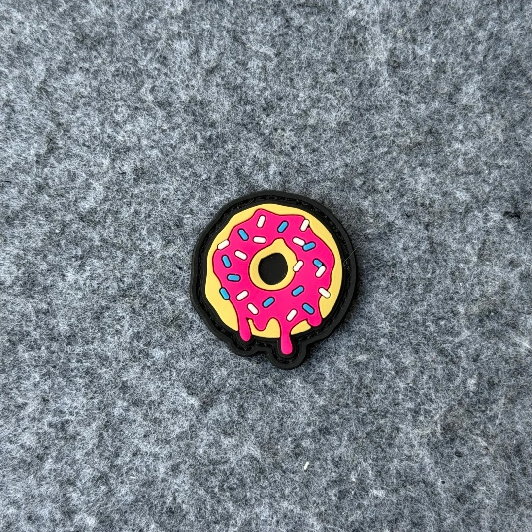 Parche PVC táctico donut - Militar con velcro para ropa y mochila - imagen 4