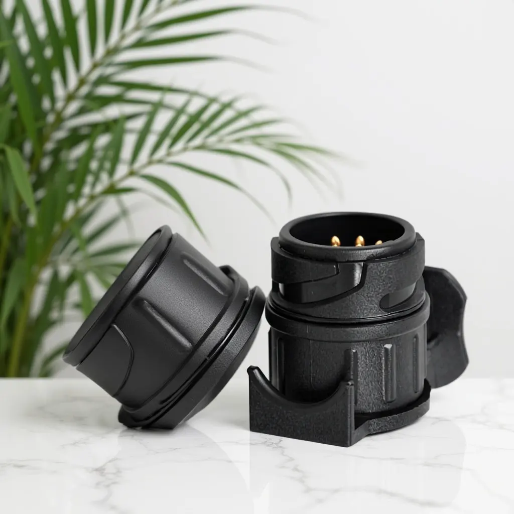 

Водонепроницаемый адаптер для прицепа с 13-контактного на 7-контактный разъем с пружинным фиксирующим клапаном для надежного подключения осветительной системы прицепа