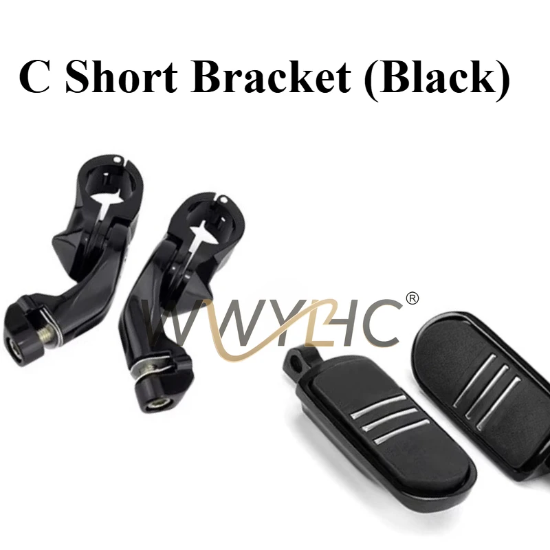 

Подходит для Glide Dual Light Road King, сменная педаль бампера, установка мотоцикла, защита, подставка, круизные педали