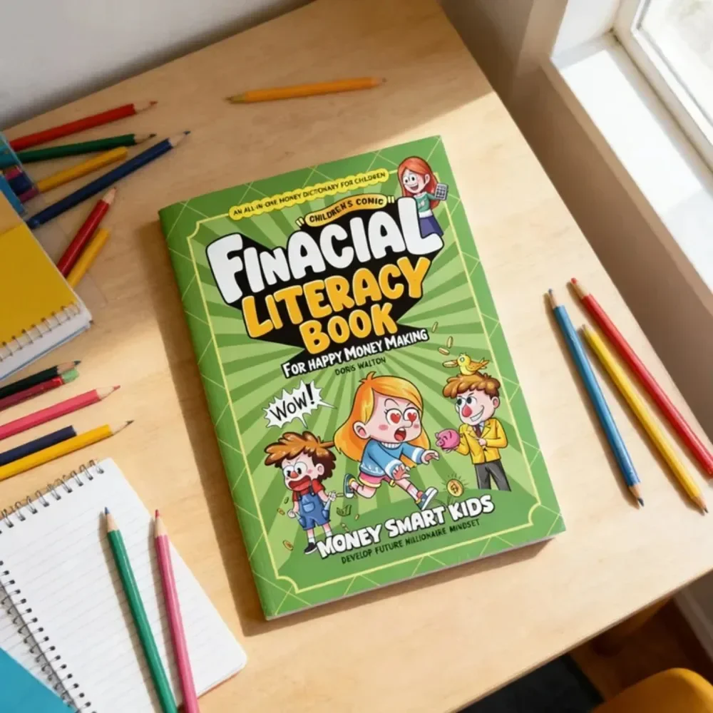 Money Smart Kids : livre de vulgarisation financière en format bande dessinée, guide d’apprentissage précoce pour les enfants.