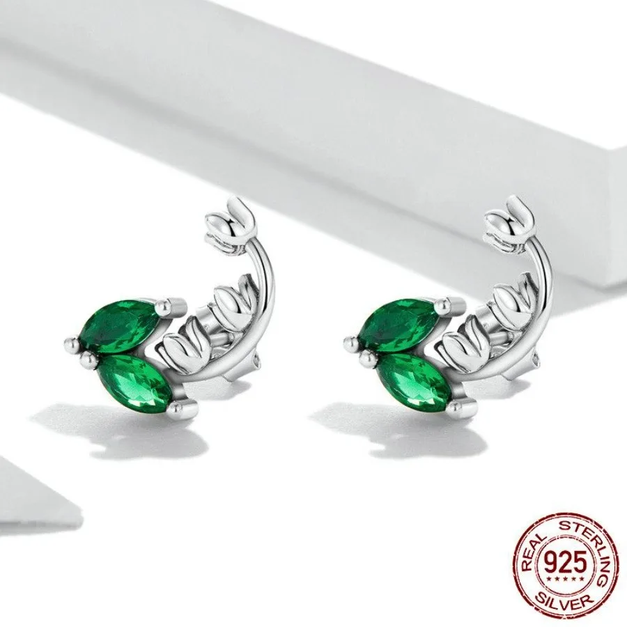 

Женские серебряные серьги с цветком колокольчика орхидеи A Sense Of Niche Design