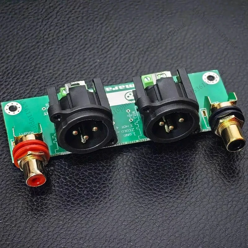 For XLR balanced input and output board RCA model and 3 + parallel can realize simple single-ended balanced mutual rotation