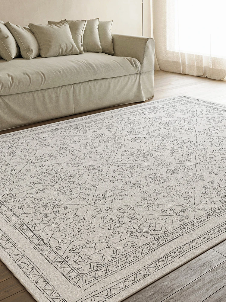 

American Retro Carpet Comfortable Soft Living Room Carpets Non Slip Machine Washable Rugs Persian Style Bedroom Rug السجاد Tapis