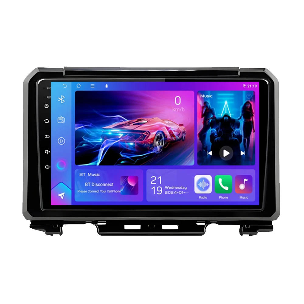 Carplay For Suzuki Jimny 2018 2019 2020 Android Auto GPS Navigation Video Car Monitor Car Radio DVD BT Display Screen No 2din 2k