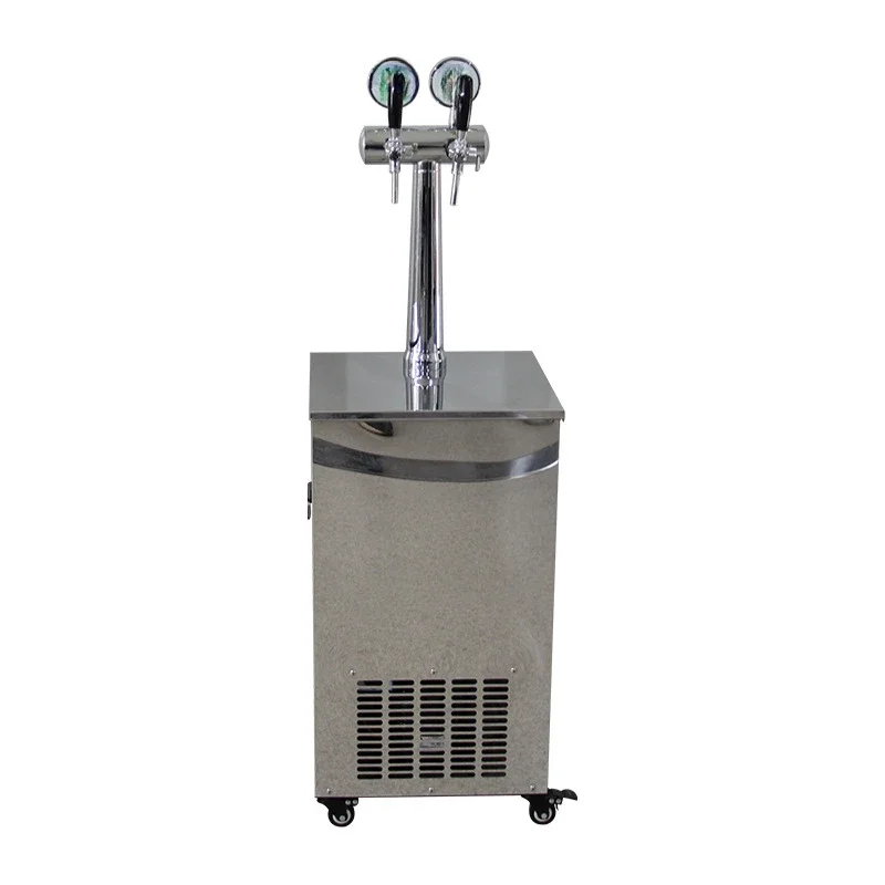 

Vertical double-head water-cooled draft beer machine Single-head beer refrigerator Commercial wine vending Multi-specification