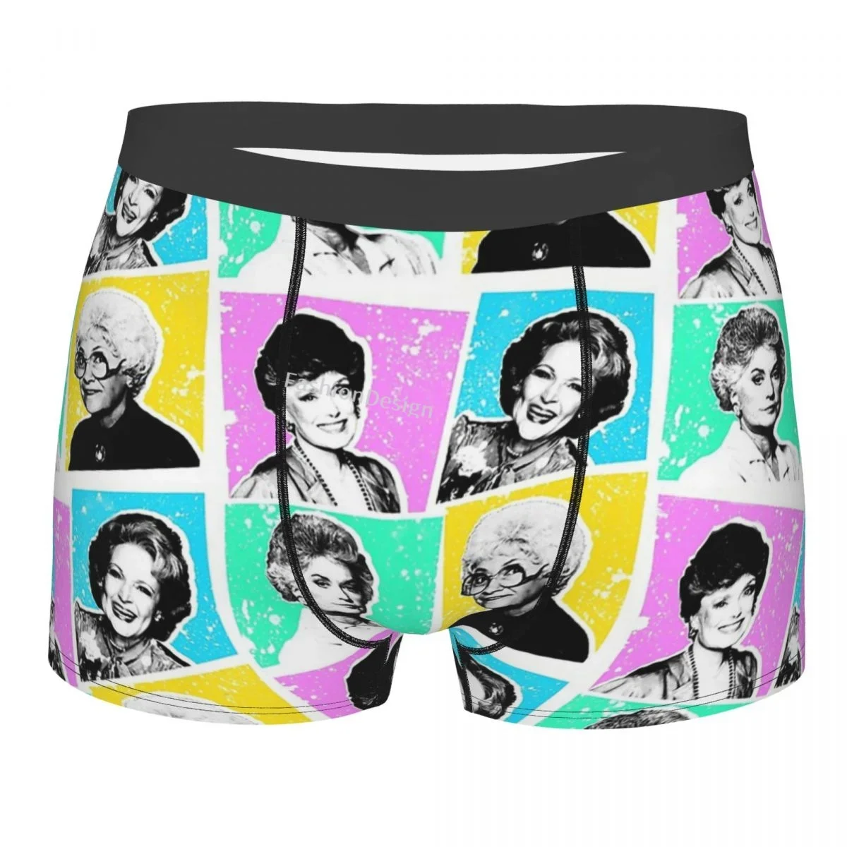 Pop Art The Golden Girls Dorothy Sitcom Underpants Breathbale Panties Man Underwear Comfortable Shorts Boxer Briefs