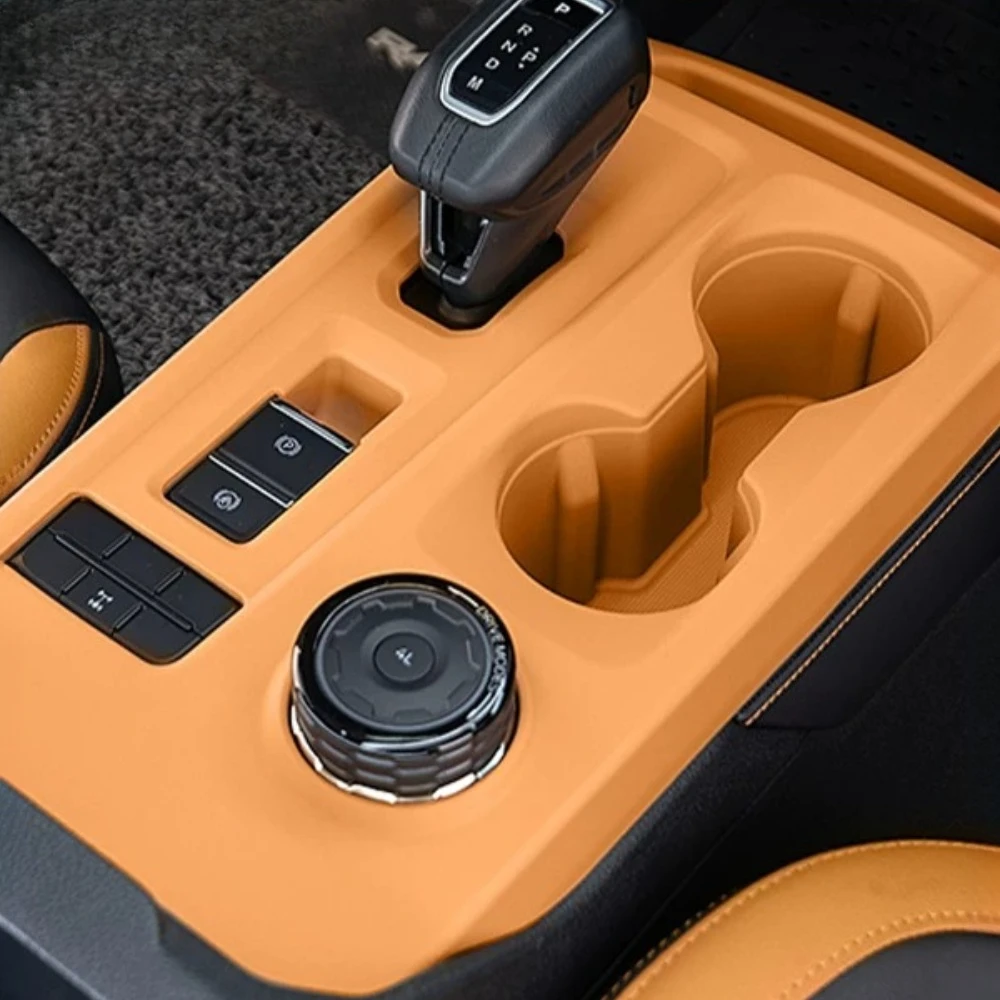 For Ranger Full Wrap Silicone Center Console Pad Gear Shift Mat Door Handle Storage Tray Car Interior Modified Accessories - view 5