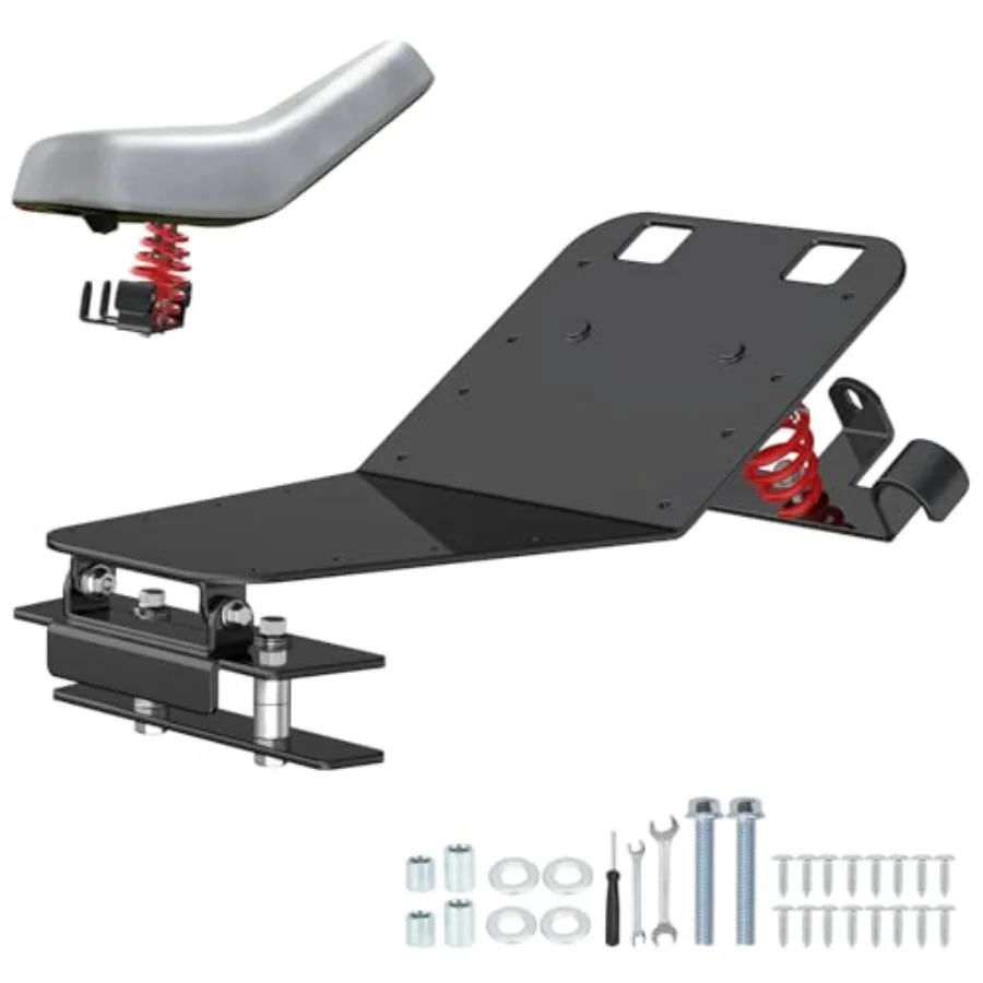

Mini Bike Seat Suspension Spring Kit Compatible with Coleman B200R B200 B200RSV RB200 B200C, Seat Spring Mount Bracket Replacem