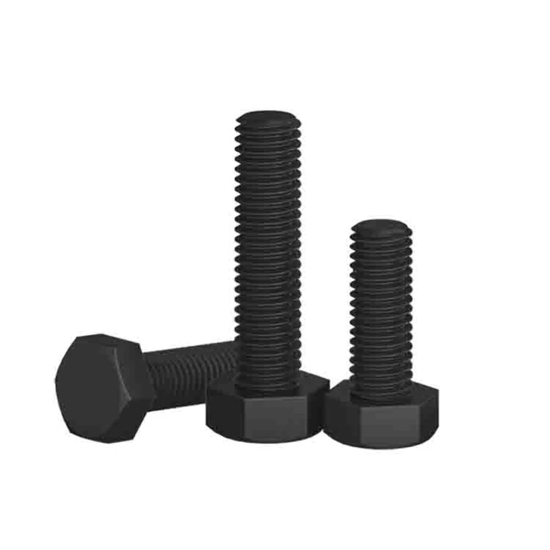 Nylon Black Hex External Head Screws M3 M4 M5 M6 M8 M10 M12 Plastic Insulation Hexagon Bolts