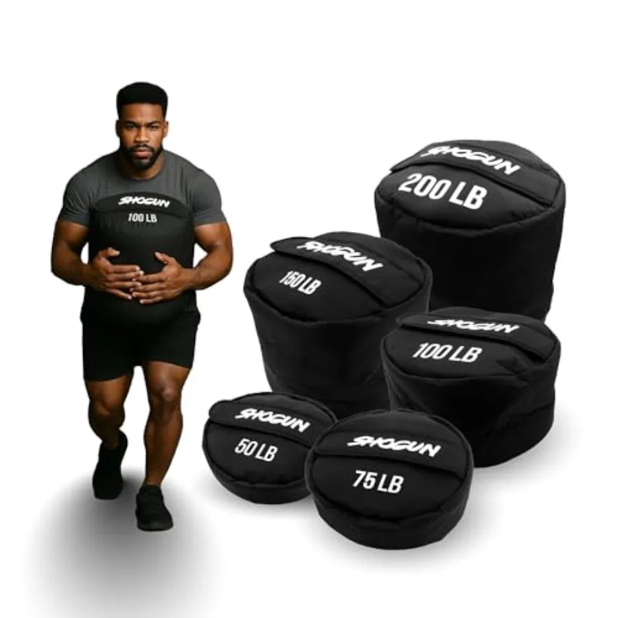Shogun Sandbags for Working Out Heavy Duty Workout Sandbag for Weight Training, Cross Training, Strongman, Fitness and Military