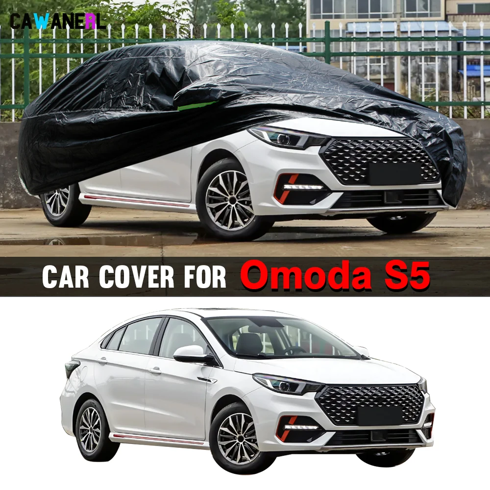 

Водонепроницаемый автомобильный чехол для Omoda S5 O5 Chery Arrizo 6 Pro GX 2018-2026, автомобильный защитный чехол от солнца, дождя и снега, подходит для любой погоды