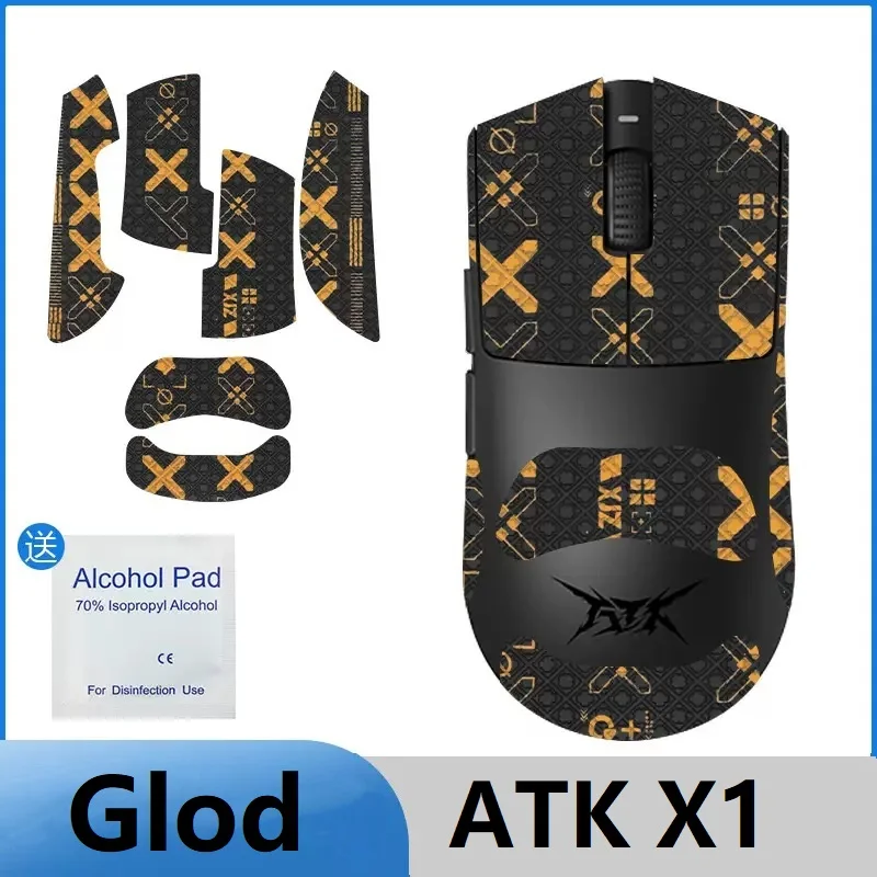 VXE R1/ATK X1 /ATK A9 Maus-Aufkleber, Griffband, handgefertigter Aufkleber, rutschfest, schweißabsorbierend, für VXE R1/ATK X1 /ATK A9 kabellose Maus – Detail 17