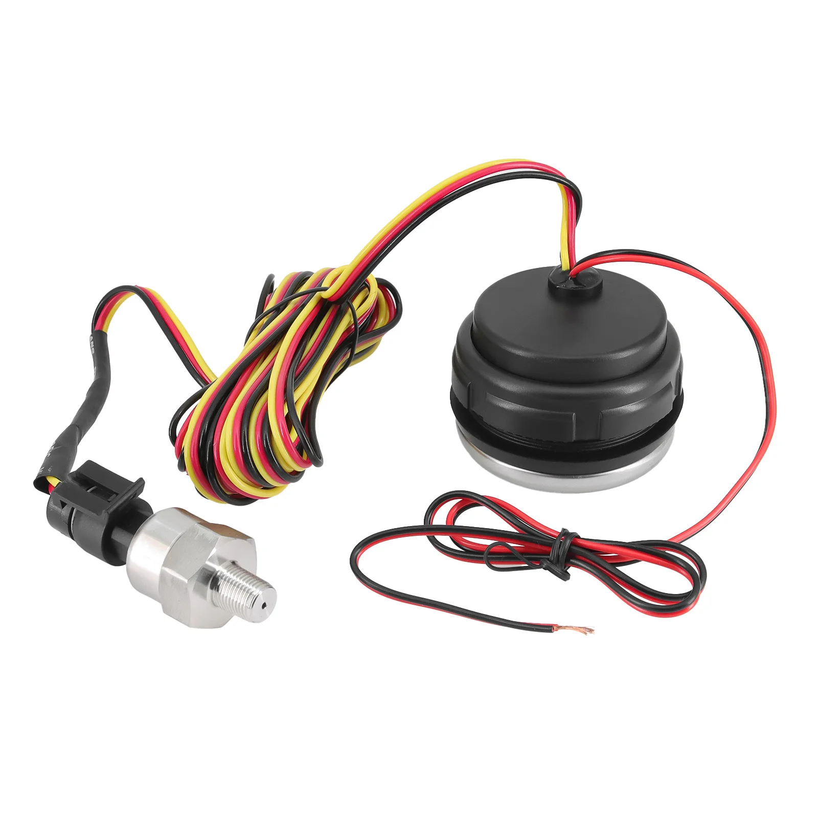 2 Zoll 52mm Digitales Öldruckmessgerät 0-1,0MPA mit Alarm 12V-24V Universal mit Öldrucksensor 1/8NPT für Auto, Motorrad, LKW – Detail 5