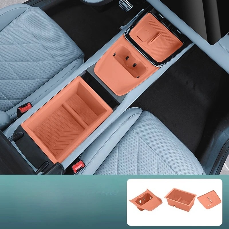 

For DEEPAL S05 Central control wireless water filling cup silicone pad compartment storage box interior special modification