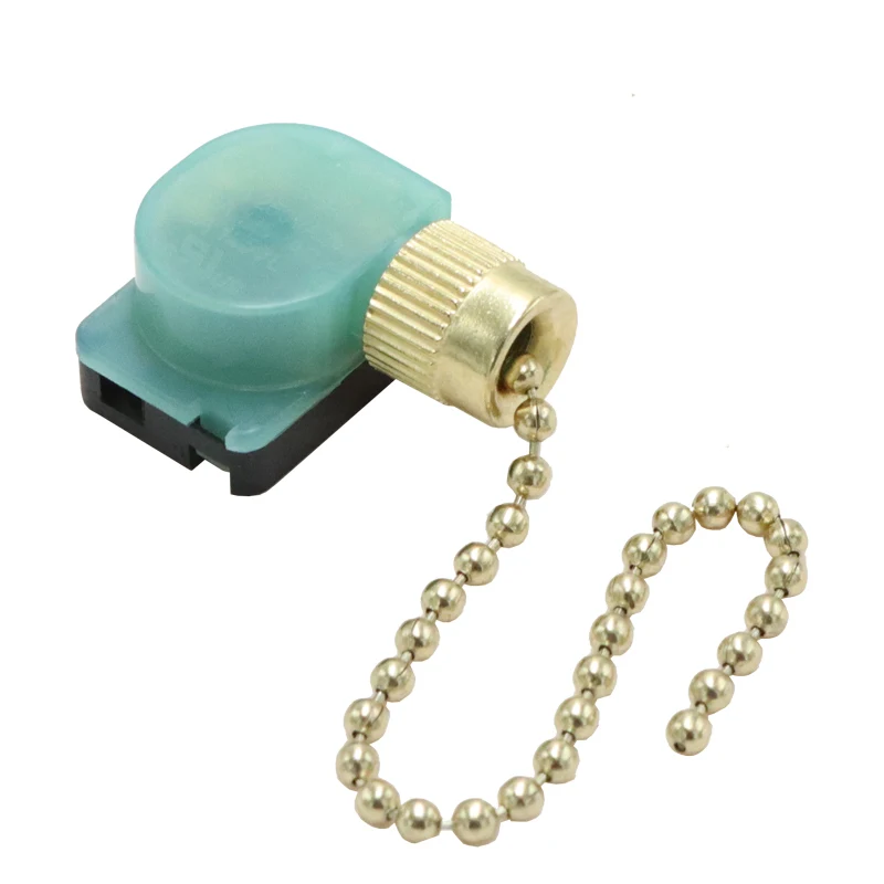 

Zipper Switch 3 Speed Pull Chain Control ceiling fan wall lamp cabinet light pull chain switch with PSE