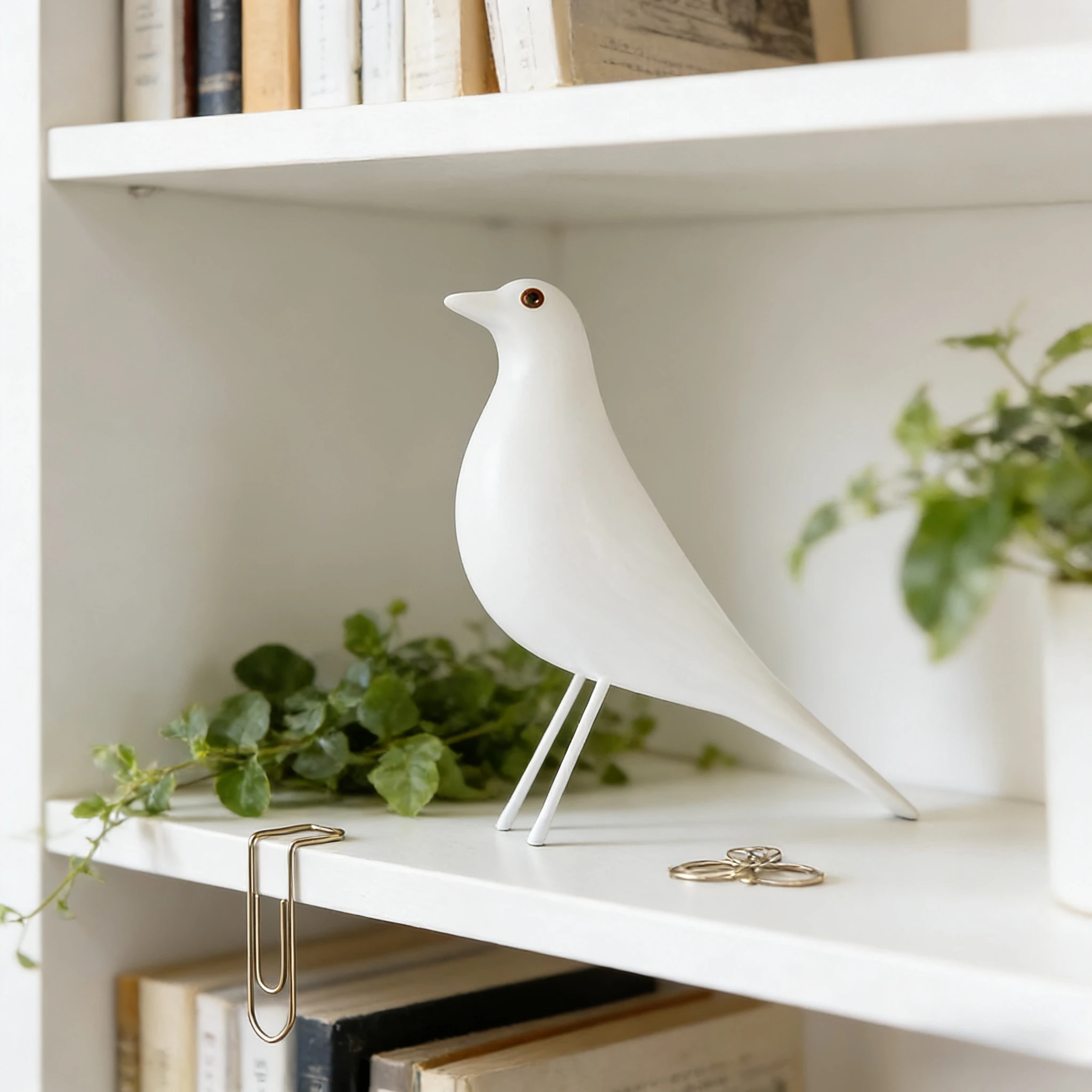 Bird Home Decor, House Bird, Adornment Office Home Decor, Desk Dove Ornament, Arts Pigeon Gifts, Replica Sculpture