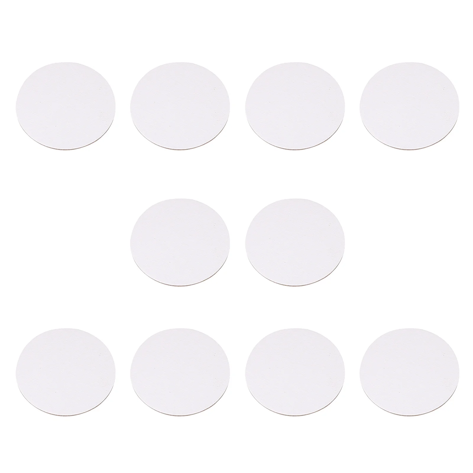 

10pcs Oil Painting Board Canvas Round Pure Cotton Art Panels For Acrylic Tempera Diy Artist Tools Cotton Painting Board
