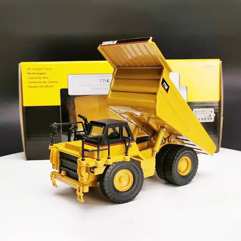 

Diecast 1:64 Scale Alloy 775E Mining Engineering Dump Truck Model Finished Product Static Simulation Toy Collection Gift
