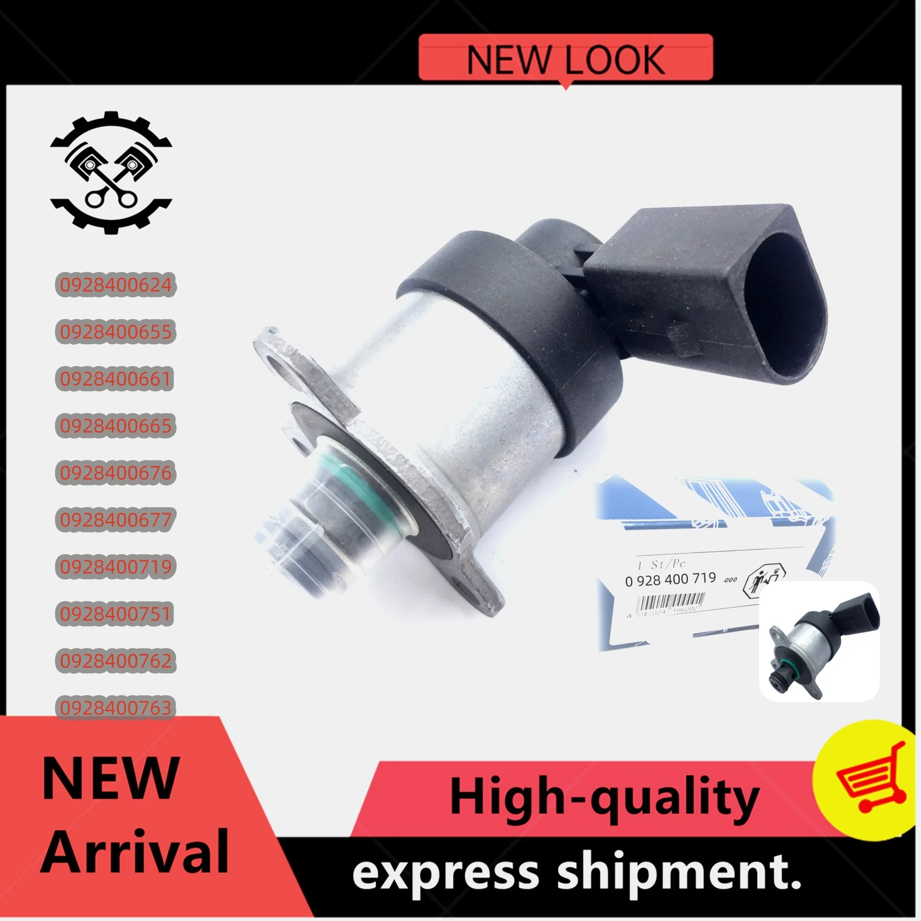 

High-Quality Fuel Metering Unit Solenoid Valve 0928400624 0928400655 0928400661 0928400665 0928400676 0928400677 0928400719
