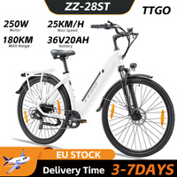 TTGO ZZ-28ST Electric Bike 250W Motor 70Nm Torque 36V 20AH Battery 28\