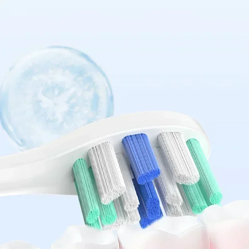 Usmile 진공 교체 브러시 헤드, 소프트 듀퐁 소닉 전동 칫솔 청소 노즐, Y1S, Y4, U1, U2, U3, P1, P4 용, 10 개
