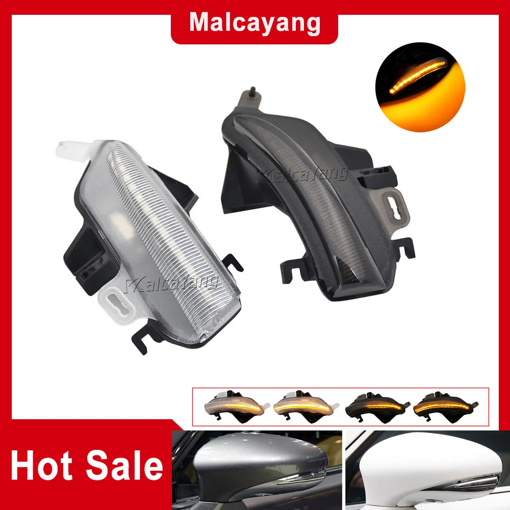 For Lexus IS250 IS300 IS350 IS200T LS460 LS460L LS600H CT200H Sequential Mirror Indicator LED Dynamic Turn Signal Light