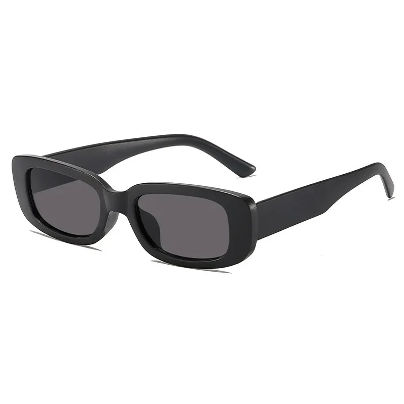 Koreanische Retro Quadratische Kind Sonnenbrille für Kinder Mode Oval Einfarbig Kinder Brillen UV400 – Detail 4